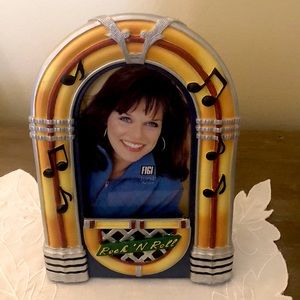 Jukebox Rock and Roll Picture Frame